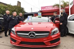 4-8-2018 Ritondo supervisó todo lo secuestrado a la banda delictiva de Los cara de nene en Tigre