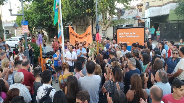 BERAZATEGUI REMODELARON LA PLAZA “TRIÁNGULO DE LA PAZ” (2)