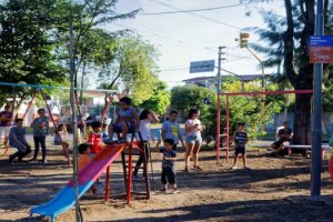 BERAZATEGUI REMODELARON LA PLAZA “TRIÁNGULO DE LA PAZ”