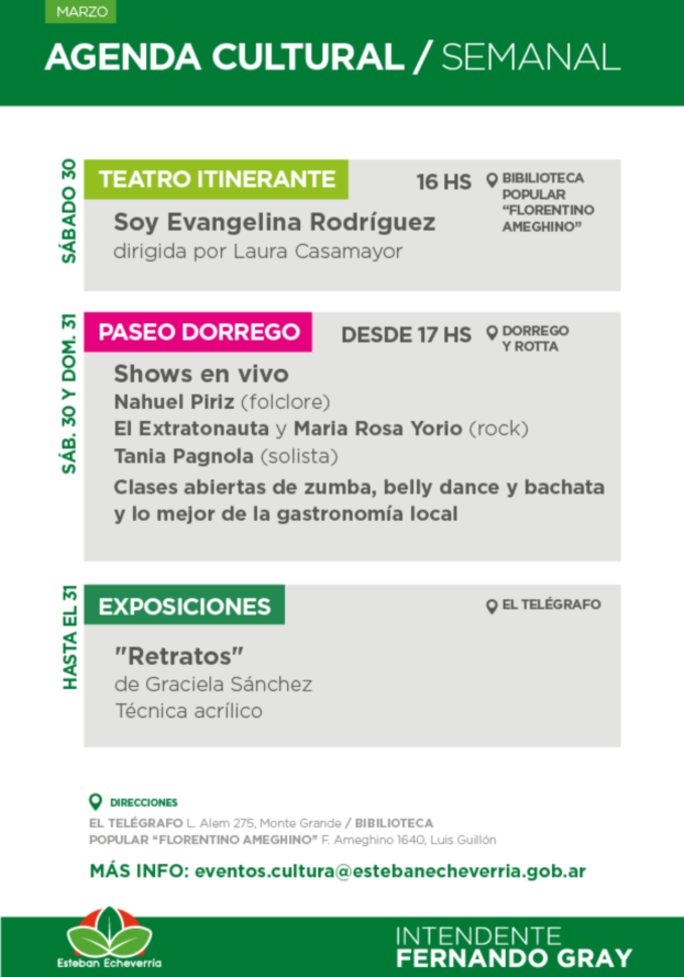 EE AGENDA CULTURAL SEMANAL 2