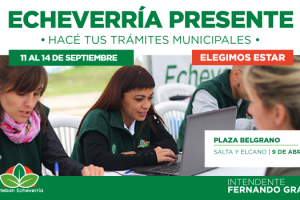 EE ECHEVERRÍA PRESENTE EN PLAZA BELGRANO