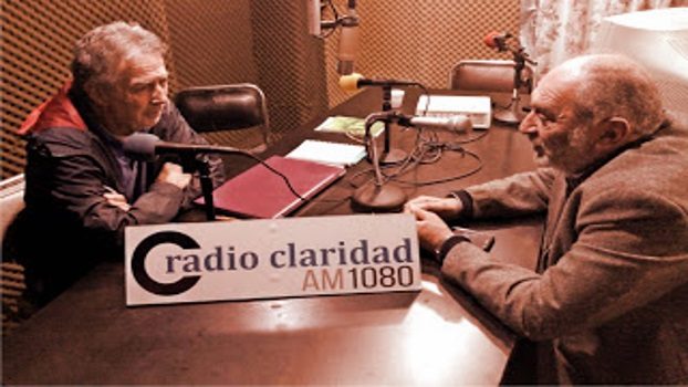 EL JUEZ DE PAZ DR. MIGUEL ÁNGEL SEMAN Y EL DIRECTOR DE LA RADIO ROBERTO GARCÍA