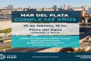 MGP - Acto 145 años de fundacion de Mar del Plata 1