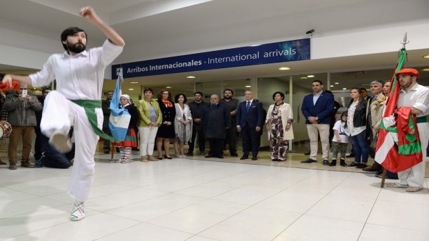 MGP - Arroyo le dio la bienvenida al presidente del Gobierno Vasco 01