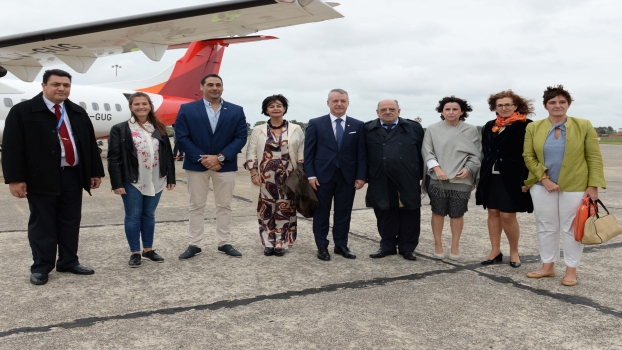 MGP - Arroyo le dio la bienvenida al presidente del Gobierno Vasco 02