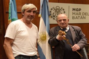 MGP - Arroyo recibio a Julio Aro