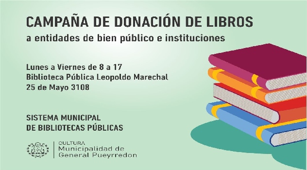 MGP - Campaña donacion de Libros