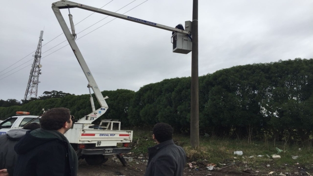 MGP Instalacion de camara de seguridad en av 10 de Febrero 2