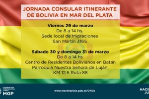 MGP - Jornada Consular Itinerante de Bolivia