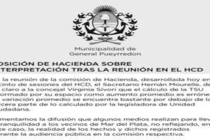 MGP POSICION DE HACIENDA SOBRE INTERPRETACION EN EL HCD