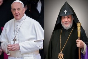 Papa Fco. y armenio