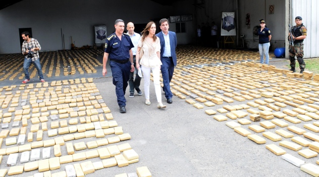 Vidal y Ritondo - Conf. de prensa - Secuestraron 4 toneladas de droga (2)