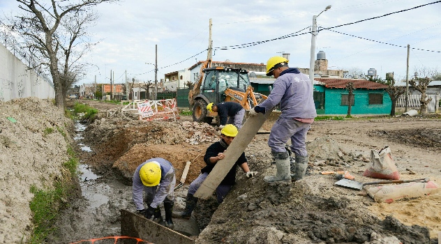 ee Obra hídrica- Barrio San Carlos