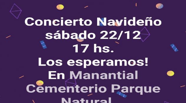 manantial concierto