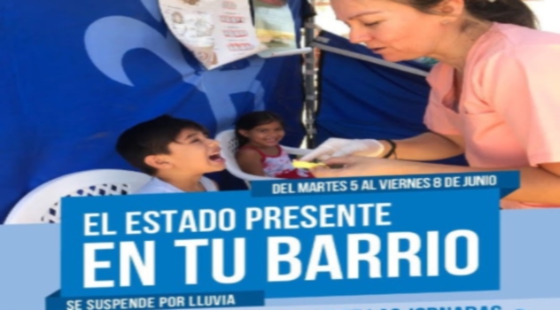 AB DESDE MAÑANA BRINDAMOS SERVICIOS A NUESTROS VECINOS CON EL ESTADO EN TU BARRIO 2