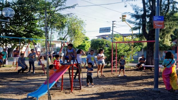 BERAZATEGUI REMODELARON LA PLAZA “TRIÁNGULO DE LA PAZ”