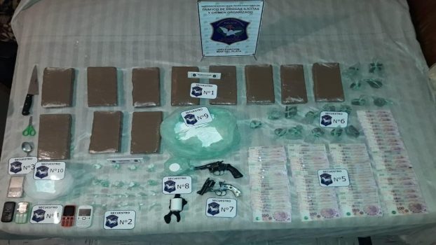 Cayó pareja narco en Miramar (1)