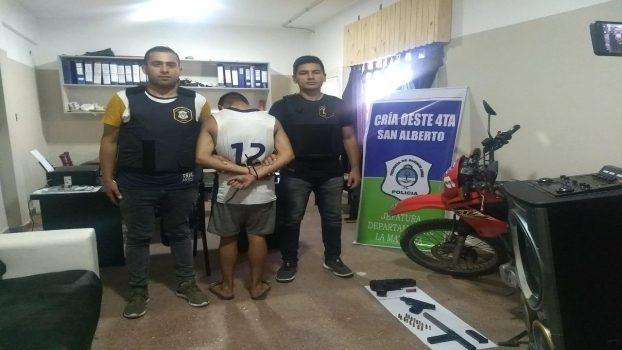 Detenido por PIL y Robo a chofer UBER - Isidro Casanova 2