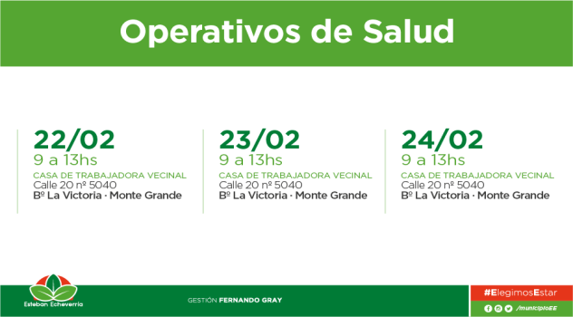 EE CONTROL SALUD BARRIO LA VICTORIA