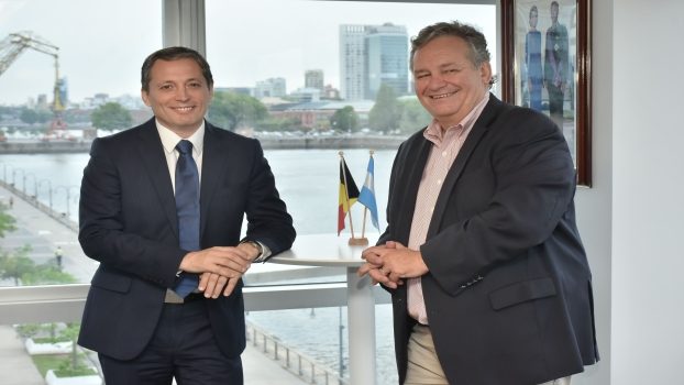 EE FERNANDO GRAY SE REUNIÓ CON EL EMBAJADOR DE BÉLGICA