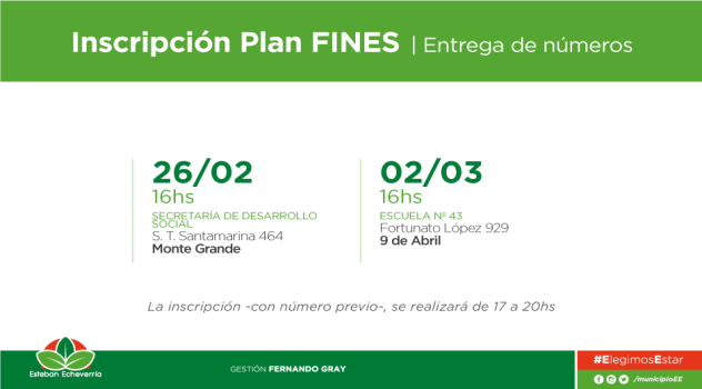 EE INSCRIPCIONES AL PLAN FINES
