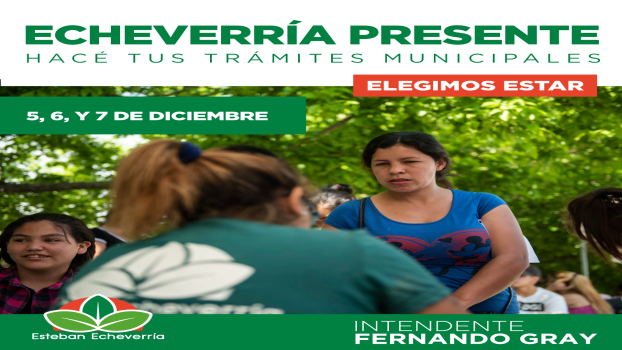 EE LLEGA ECHEVERRÍA PRESENTE A LA PLAZA SIGLO XX DE EL JAGÜEL