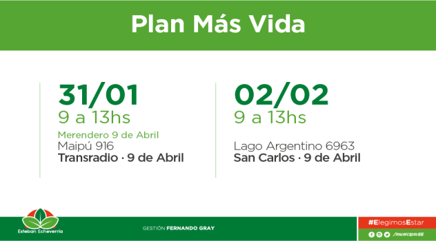 EE PLAN MÁS VIDA EN 9 DE ABRIL