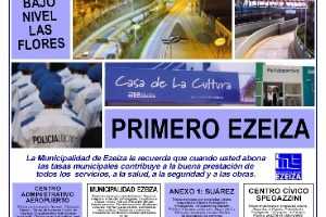 Eze pauta octubre