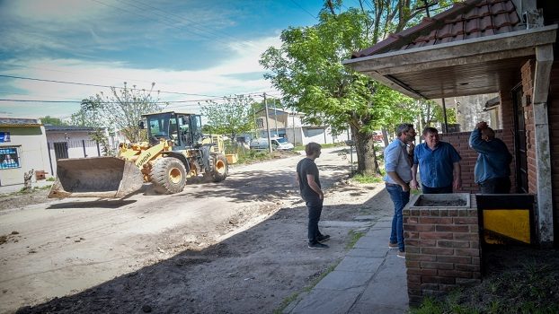 Fotos MGP - Reconstruccion de pavimentos en calle 12 de Octubre