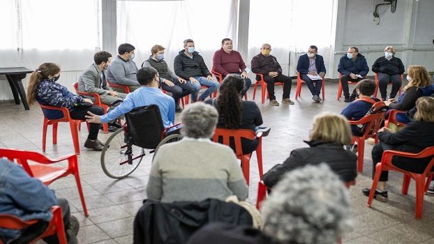 Fotos MGP - Reunion con vecinos de Bernardino Rivadavia