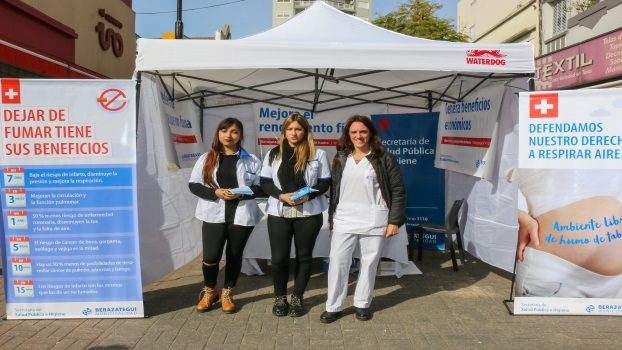 JORNADA POR EL DÍA MUNDIAL SIN TABACO EN LA PEATONAL (1)