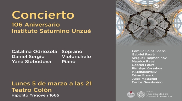 MGP 106º ANIVERSARIO DEL INSTITUTO SATURNINO