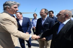 MGP - Arroyo junto al presidente de Aerolineas Argentinas