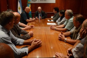 MGP  Arroyo recibió dirigentes de pesca.