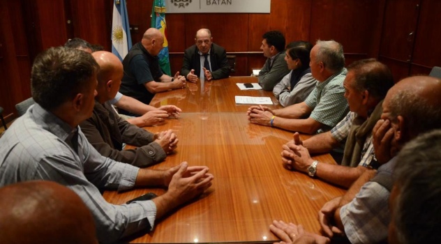 MGP  Arroyo recibió dirigentes de pesca.