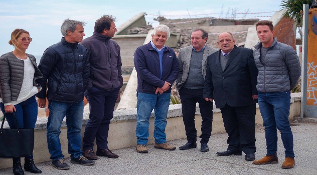 MGP - Arroyo recorrio las obras en La Perla