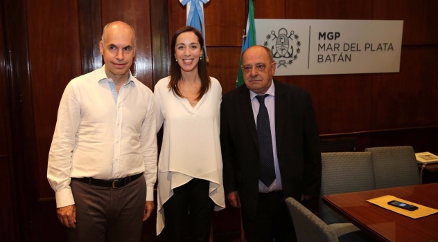 MGP - Arroyo se reunió con Vidal y Rodríguez Larreta
