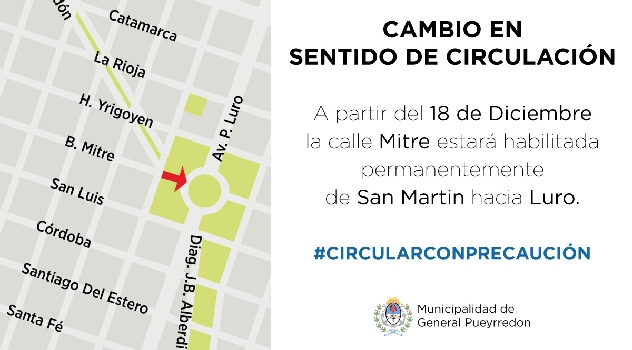 MGP - Cambio de sentido de Mitre