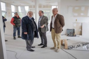 MGP - El intendente recorrió las futuras instalaciones de la Secretaría de Seguridad y Policía Local