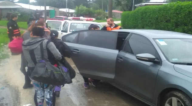 MGP Evacuados por temporal