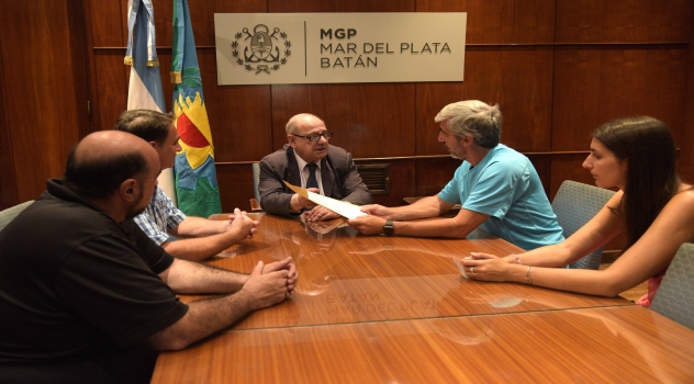 MGP Intendente se reunio con Julio Aro