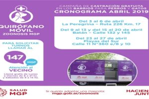 MGP - Quirofano Movil cronograma abril