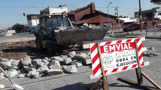 MGP Reconstruccion de pavimentos de hormigon en Peralta Ramos