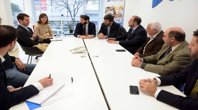 MGP-Reunion con funcionarios nacionales de Produccion 01