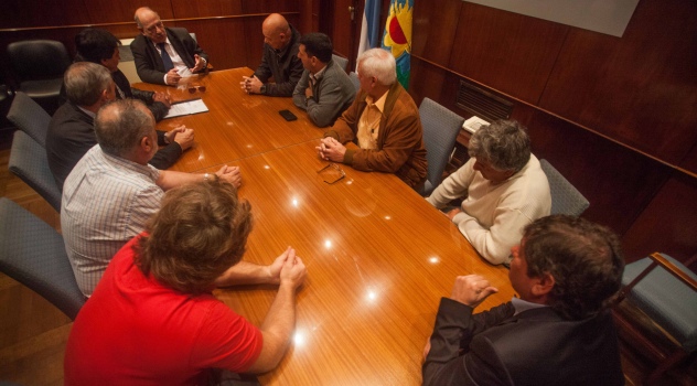 MGP - Reunión del intendente Arroyo con dirigentes de la CGT.