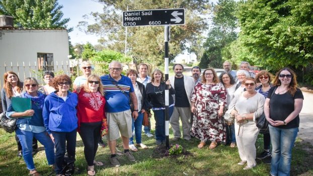MGP - Señaizacion de la calle Daniel Hopen