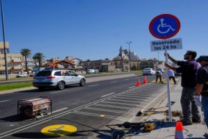 MGP - Trabajos del EMVIAL en la costa y Berutti.