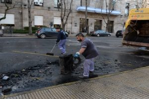 MGP Tras corte Hipólito Yrigoyen