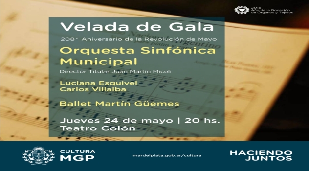 MGP - Velada de gala por el aniversario de la Revolucion de Mayo