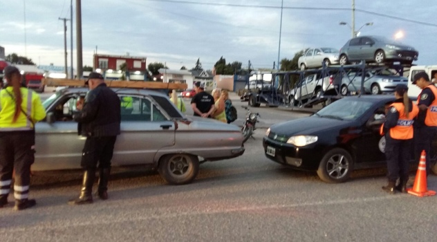 MGP - controles de tránsito en Batán